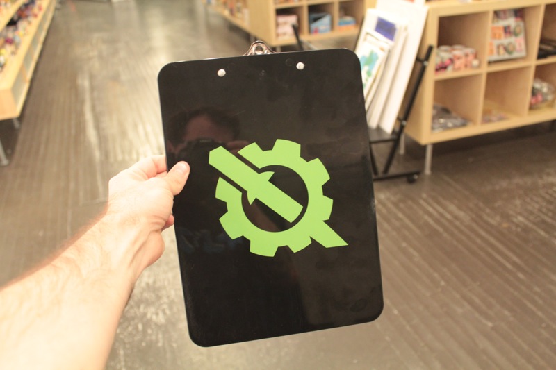 Squadt Assembly Fixtures/Banners Clipboard